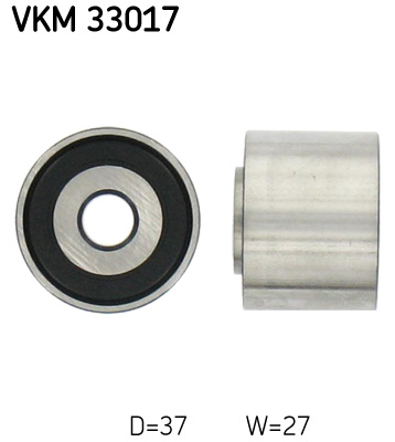 SKF VKM 33017 Vezetőgörgő hosszbordásszíjhoz